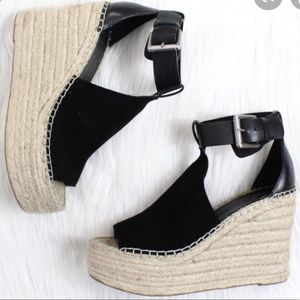 Marc Fisher Annie perforated wedges